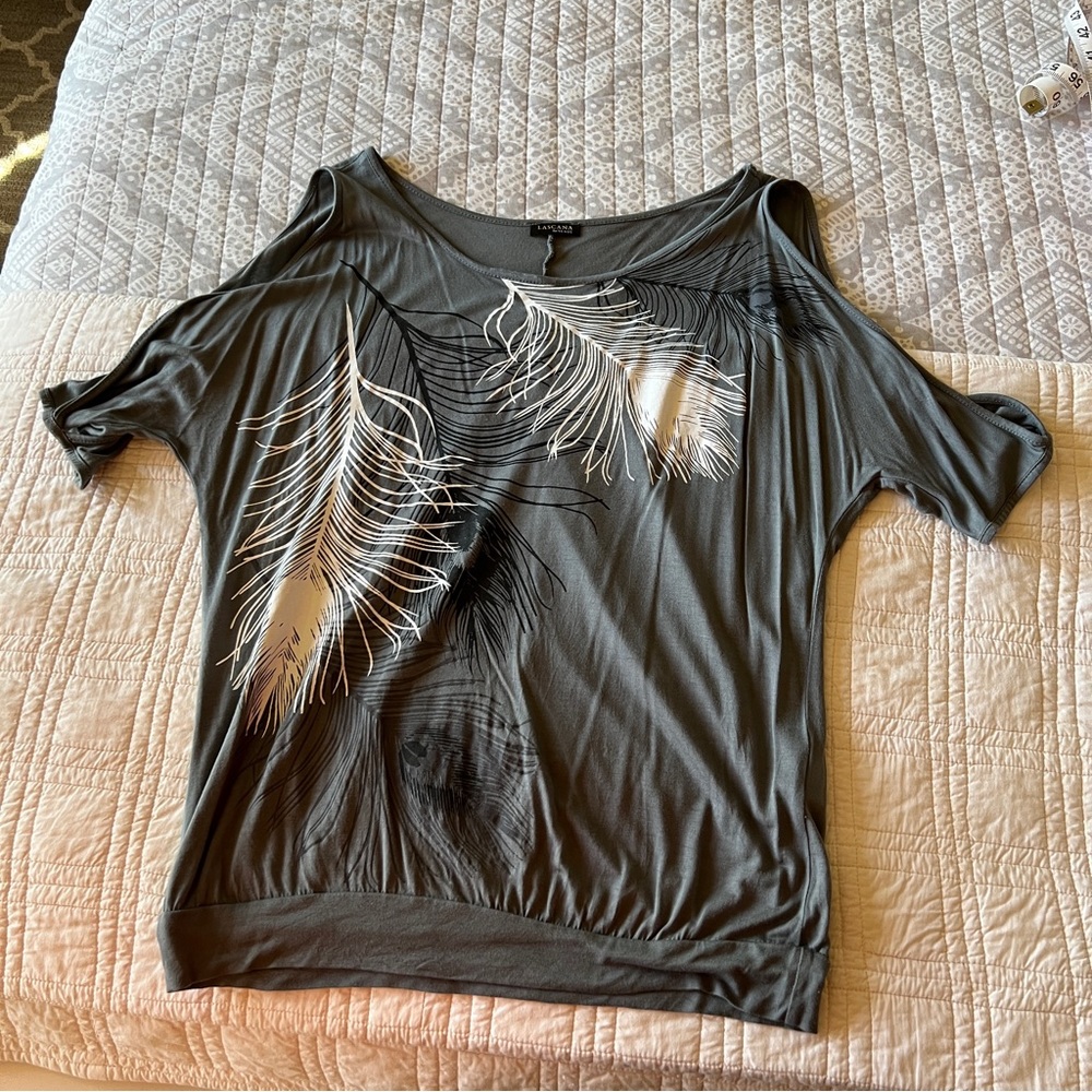 Lascana for Venus cold shoulder top small EUC